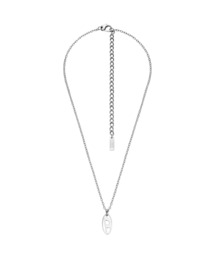 DIESEL（ディーゼル）の「ディーゼル アクセサリー メンズ ネックレス シルバー DX1661040（ネックレス）」