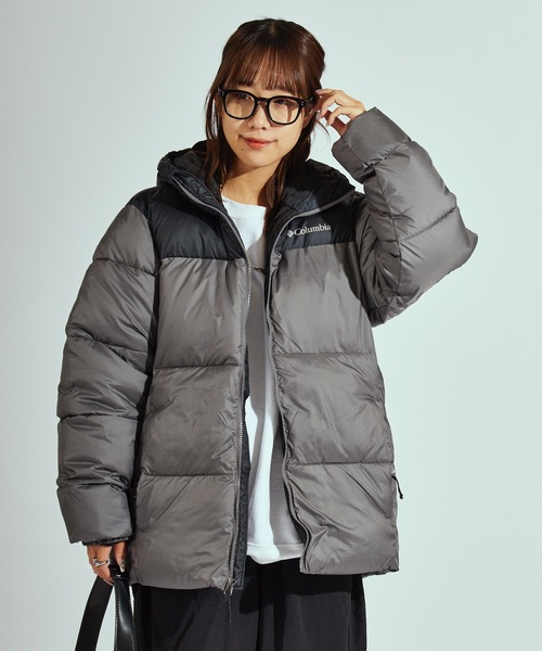 Columbia（コロンビア）の「Columbia/コロンビア Puffect II HoodedJacket OMNI-SHIELD オムニシールド フード付き ダウンジャケット（ダウンジャケット/コート・メンズ・ホワイト/ブラウン/グレー/ブラック・M/XL/L）」の7枚目の写真