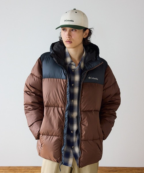 Columbia（コロンビア）の「Columbia/コロンビア Puffect II HoodedJacket OMNI-SHIELD オムニシールド フード付き ダウンジャケット（ダウンジャケット/コート・メンズ・ホワイト/ブラウン/グレー/ブラック・M/XL/L）」の10枚目の写真
