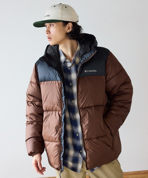 Columbia（コロンビア）の「Columbia/コロンビア Puffect II HoodedJacket OMNI-SHIELD オムニシールド フード付き ダウンジャケット（ダウンジャケット/コート・メンズ・ホワイト/ブラウン/グレー/ブラック・M/XL/L）」の14枚目の写真