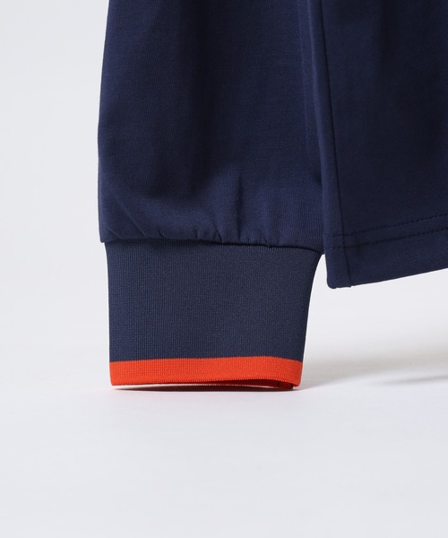 FILA（フィラ）の「FILA L/S SHIRTS フィラ リブ配色 長袖Tシャツ L/S tee ロンt（Tシャツ/カットソー・レディース・ブラック/ホワイト/ネイビー・L/XL/M）」の10枚目の写真