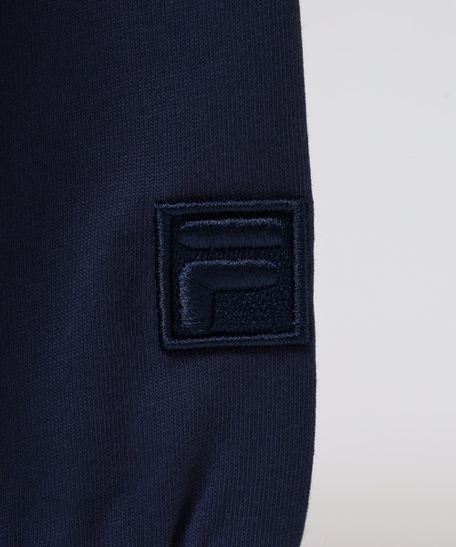 FILA（フィラ）の「FILA L/S SHIRTS フィラ リブ配色 長袖Tシャツ L/S tee ロンt（Tシャツ/カットソー・レディース・ブラック/ホワイト/ネイビー・L/XL/M）」の11枚目の写真