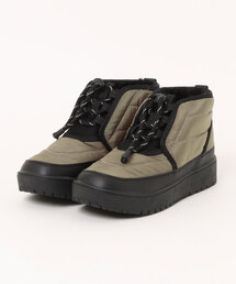 sesenta セセンタ レディース ボア付きキルティングウィンターブーツ【防水/滑りにくい/幅広/防寒/あったかボアライナー】ショートブーツ 250518