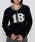 LAGUA GEM�i���O�A�W�F���j�́uNUMBER SHAGGY KNIT �g�b�v�X�i�j�b�g/�Z�[�^�[�j�v�b�u���b�N