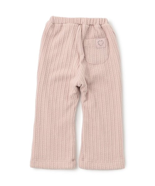 Seraph（セラフ）の「【ジュニア対応】あったか二重フレアパンツ（その他パンツ・キッズ・アイボリー/チャコール/ベージュ/ピンク・80/90/100/110/120/130/140）」の16枚目の写真