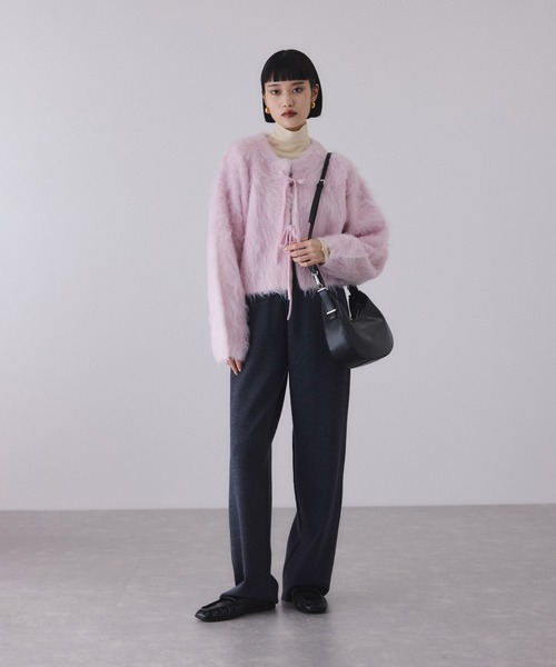 ADAM ET ROPE'（アダムエロペ）の「【WEB限定】ラウンドショルダーバッグ（ショルダーバッグ・レディース・シルバー/ブラック/ブラウン/レッド・FREE）」の14枚目の写真