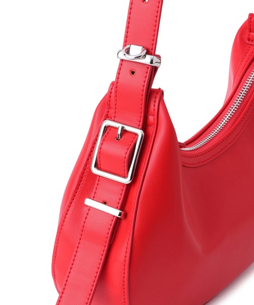 ADAM ET ROPE'（アダムエロペ）の「【WEB限定】ラウンドショルダーバッグ（ショルダーバッグ・レディース・シルバー/ブラック/ブラウン/レッド・FREE）」の18枚目の写真