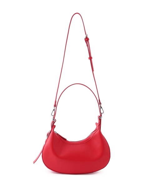 ADAM ET ROPE'（アダムエロペ）の「【WEB限定】ラウンドショルダーバッグ（ショルダーバッグ・レディース・シルバー/ブラック/ブラウン/レッド・FREE）」の21枚目の写真