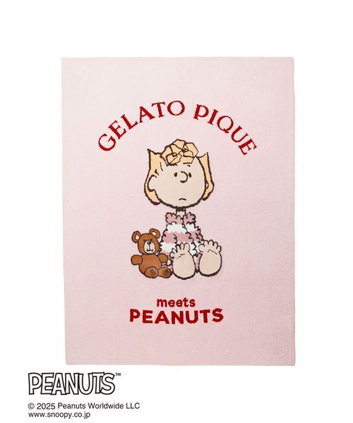 PEANUTS】オリジナルアート ジャガードマルチカバー（寝具）｜gelato