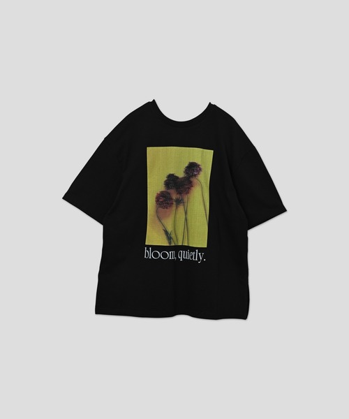 WHYTO.(ホワイト)の「「WHYTO. / ホワイト」2wayプリントTシャツ(Tシャツ/カットソー・レディース・グレー系その他2/ブラック×イエロー/グレー系その他/ホワイト×レッド/ブラック×レッド/ホワイト×イエロー・FREE)」の4枚目の写真