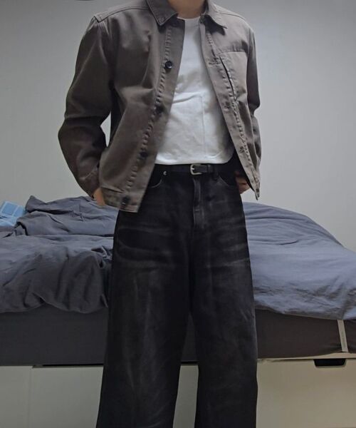 MUSINSA STANDARD（ムシンサスタンダード）の「リラックスフィットクルーネックTシャツ[ホワイト]（Tシャツ/カットソー・メンズ・その他・XX-LARGE/XXX-LARGE/SMALL/MEDIUM/LARGE/X-LARGE）」の16枚目の写真