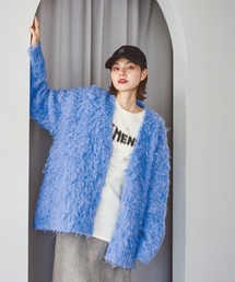 niko and... | フラッフィーブラッシュVカーディガン(カーディガン/ボレロ)