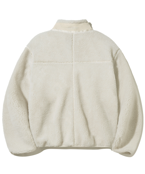 F.ILLUMINATE(フィルミネイト)の「シェルパフリースジャケット-アイボリー(その他アウター・レディース・その他・MEDIUM/LARGE/SMALL)」の2枚目の写真