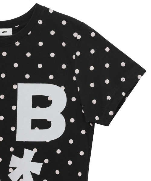 BAUF（バウフ）の「B logo スリムフィットTシャツ [ドットブラック]（Tシャツ/カットソー・レディース・その他・FREE）」の5枚目の写真