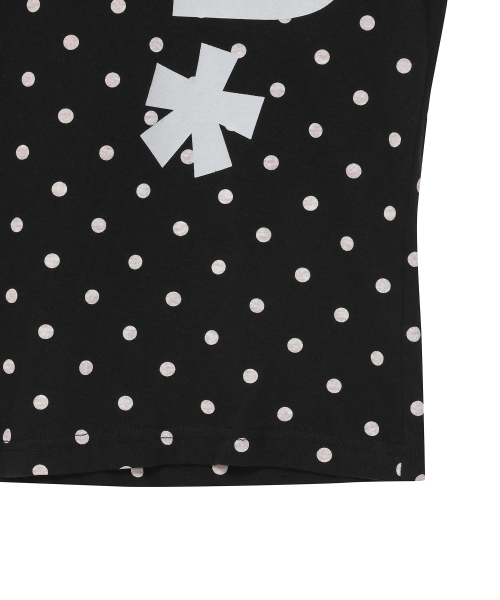 BAUF（バウフ）の「B logo スリムフィットTシャツ [ドットブラック]（Tシャツ/カットソー・レディース・その他・FREE）」の6枚目の写真