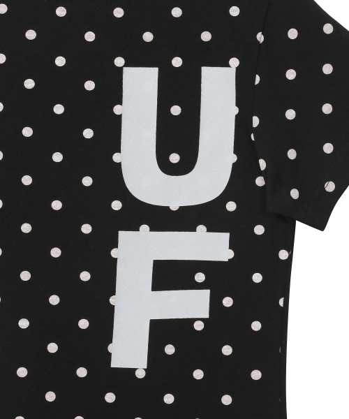 BAUF（バウフ）の「B logo スリムフィットTシャツ [ドットブラック]（Tシャツ/カットソー・レディース・その他・FREE）」の8枚目の写真