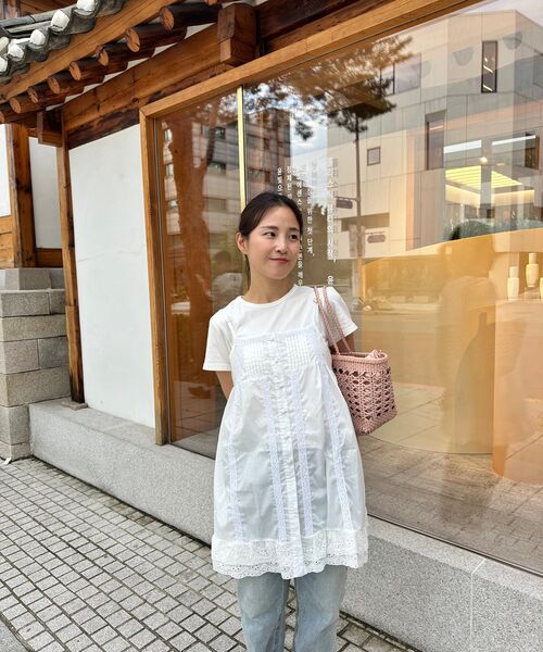 MOAA(モア)の「ブロッサムレースキャミソール(ホワイト)(Tシャツ/カットソー・レディース・その他・SMALL/MEDIUM)」の10枚目の写真