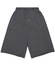 MOLTING BERMUDA SWEATPANTS - CHARCOAL