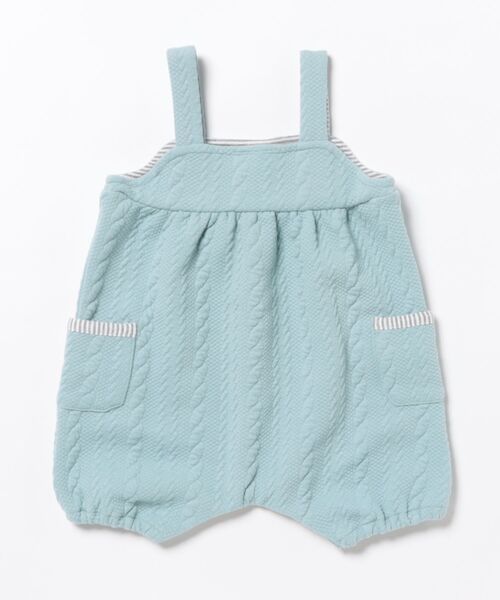 RAGMART(ラグマート)の「オーバーオール(サロペット/オーバーオール・キッズ・ピンク/サックスブルー・90cm/70cm/80cm)」の3枚目の写真