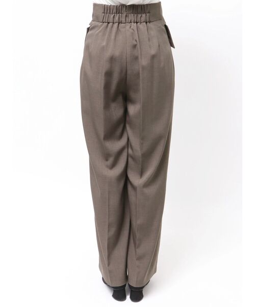 TONAL(トーナル)の「クロスパールワイドパンツ(その他パンツ・レディース・ベージュ/ネイビー/ブラウン・SMALL/MEDIUM)」の14枚目の写真