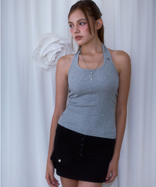 Pocket Mini Skirt [Black]