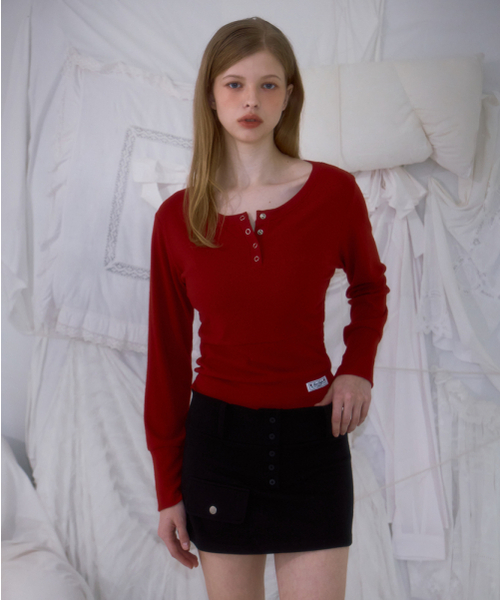 Pocket Mini Skirt [Black]