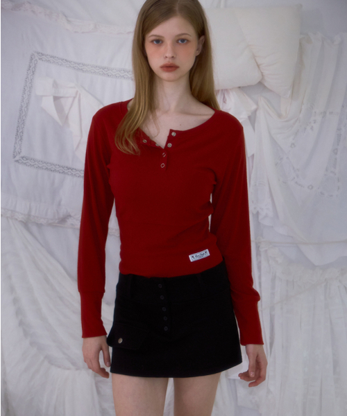 Pocket Mini Skirt [Black]
