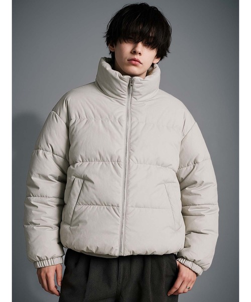 VIBGYOR(ヴィブジョー)の「ナイロンバブルジャケット(CN)(ダウンジャケット/コート・メンズ・ブラック/グレイッシュベージュ・MEDIUM/LARGE/X-LARGE)」の13枚目の写真