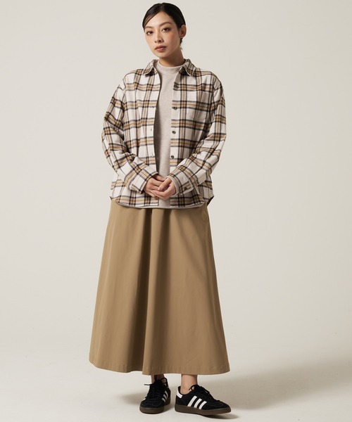 Eddie Bauer(エディーバウアー)の「フィールド フレックス フランネル チェック シャツ(シャツ/ブラウス・レディース・ブルー系/ブラック系/アイボリー系・M/S/XL/L)」の19枚目の写真
