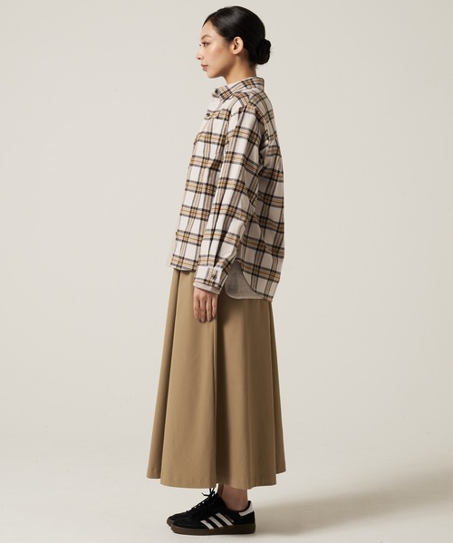 Eddie Bauer(エディーバウアー)の「フィールド フレックス フランネル チェック シャツ(シャツ/ブラウス・レディース・ブルー系/ブラック系/アイボリー系・M/S/XL/L)」の12枚目の写真