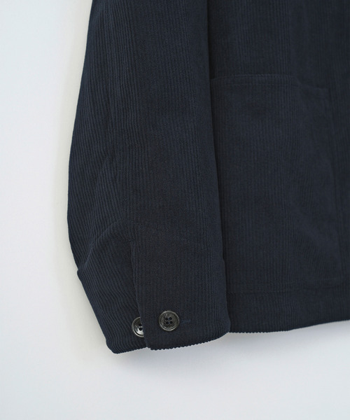 VICTIM（ヴィクティム）の「VICTIM ヴィクティム / CORDUROY COVERALL JACKET セットアップコーデュロイカバーオールジャケット / VTM-25-O-105（カバーオール・メンズ・ブラック/ブラウン/ネイビー・1/2）」の11枚目の写真