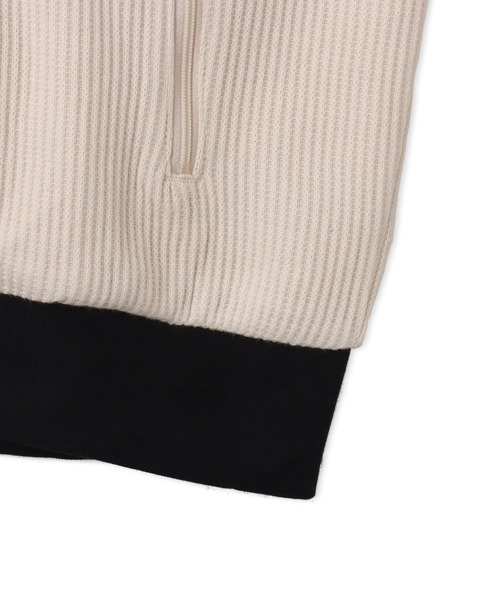 adidas(アディダス)の「adidas WAFFLE CLASSIC TRACK TOP / アディダス ワッフル クラシック トラックトップ【SP】(その他アウター・メンズ・ホワイト・XS/S/M/L/XL/XXL)」の8枚目の写真