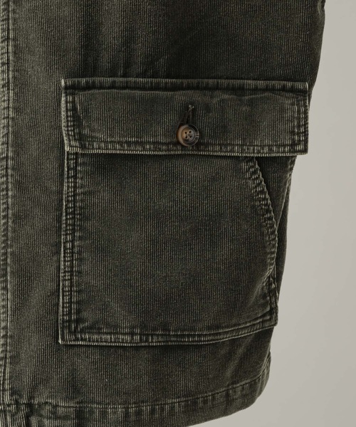 CASPER JOHN（キャスパージョン）の「Chemical wash narrow corduroy vest/ケミカルウォッシュナローコーデュロイベスト（ベスト・メンズ・カーキ/ブラック・LARGE/MEDIUM/SMALL/X-SMALL）」の11枚目の写真