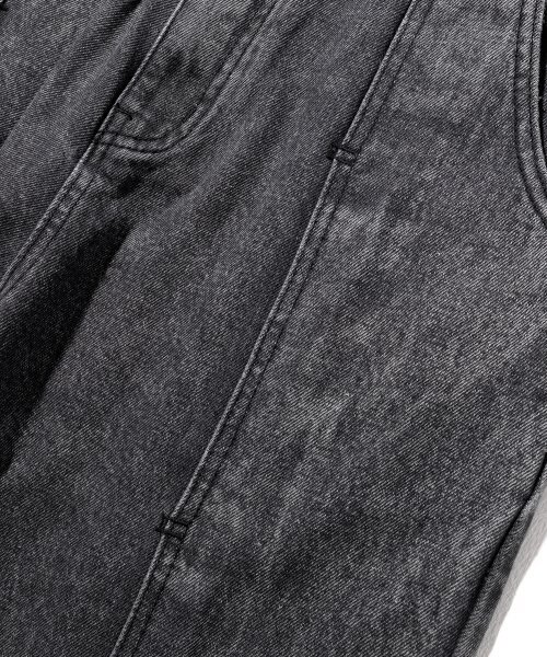 MASSNOUN（マスノウン）の「インシジョンインバーテッドウォッシュドデニムパンツ MFTJP001-BK（デニムパンツ・レディース・その他・X-LARGE）」の8枚目の写真
