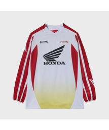 Motorcycle Piping Jersey Red