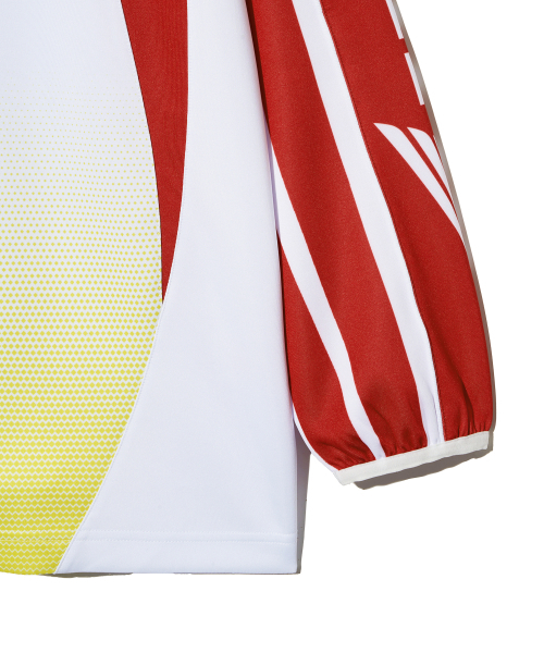 PHYPS MOTORCYCLE(フィップスモーターサイクル)の「Motorcycle Piping Jersey Red(Tシャツ/カットソー・レディース・その他・MEDIUM/LARGE/X-LARGE/SMALL/XX-LARGE)」の5枚目の写真