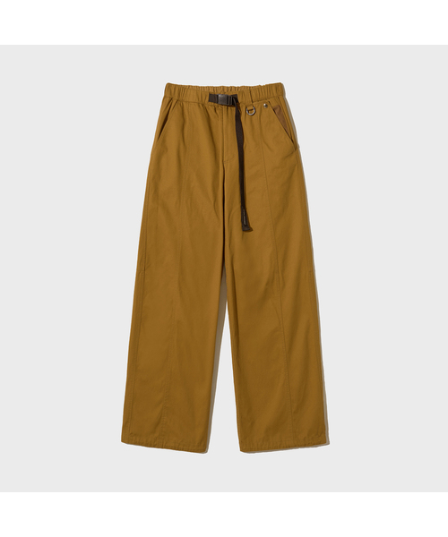 PHYSICAL DEPARTMENT(フィジカル デパートメント)の「ダブルポケットベルトパンツマスタード(その他パンツ・レディース・その他・LARGE/X-LARGE/SMALL/MEDIUM)」の1枚目の写真