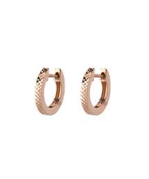ROSETEN・ダスクカットフープピアス[S]