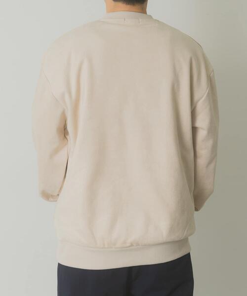 ITEMS URBANRESEARCH（アイテムズ アーバンリサーチ）の「裏フリースF.S.クレイジープルオーバー（その他トップス・メンズ・ブラック/オリーブ/ライトベージュ/モカ・LARGE/MEDIUM）」の7枚目の写真