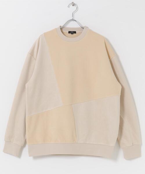 ITEMS URBANRESEARCH（アイテムズ アーバンリサーチ）の「裏フリースF.S.クレイジープルオーバー（その他トップス・メンズ・ブラック/オリーブ/ライトベージュ/モカ・LARGE/MEDIUM）」の9枚目の写真