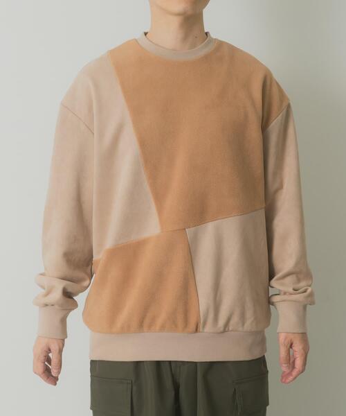 ITEMS URBANRESEARCH（アイテムズ アーバンリサーチ）の「裏フリースF.S.クレイジープルオーバー（その他トップス・メンズ・ブラック/オリーブ/ライトベージュ/モカ・LARGE/MEDIUM）」の15枚目の写真