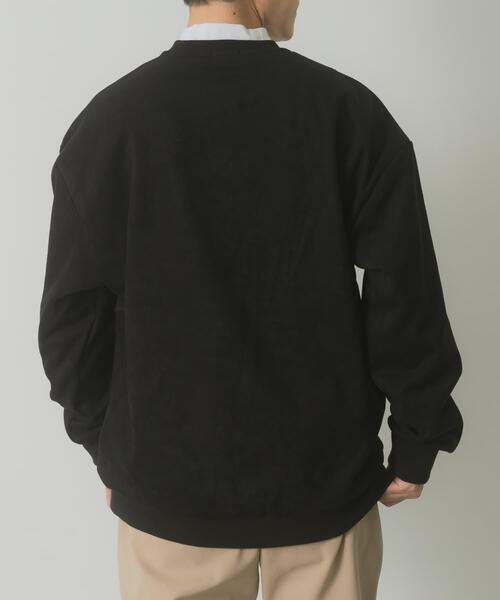 ITEMS URBANRESEARCH（アイテムズ アーバンリサーチ）の「裏フリースF.S.クレイジープルオーバー（その他トップス・メンズ・ブラック/オリーブ/ライトベージュ/モカ・LARGE/MEDIUM）」の8枚目の写真