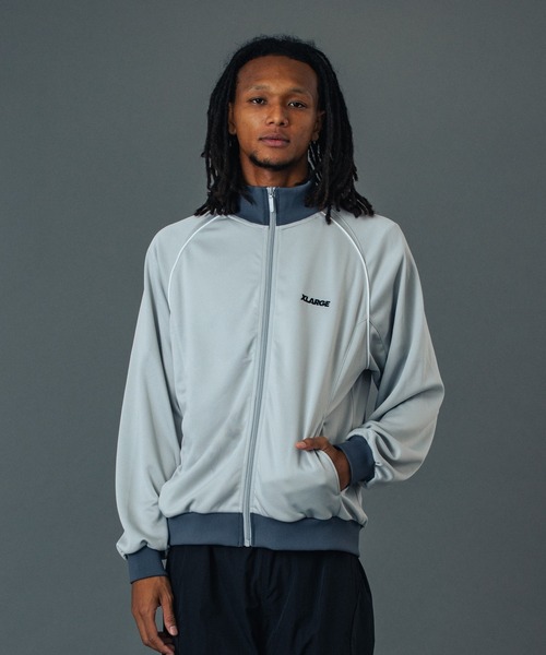 XLARGE（エクストララージ）の「OG TRACK JACKET（ブルゾン・メンズ・グレー/ブラック/オリーブ・S/M/L/XL）」の11枚目の写真