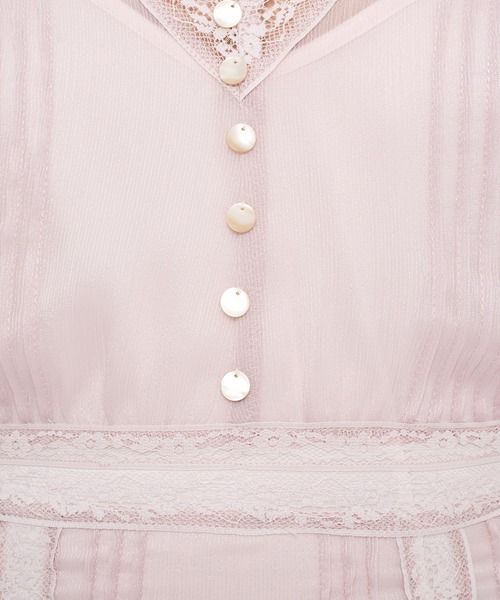 ME COUTURE（ミークチュール）の「レースMIXバリエドレス（ワンピース・レディース・アイボリー/ベビーピンク・00/FREE）」の21枚目の写真