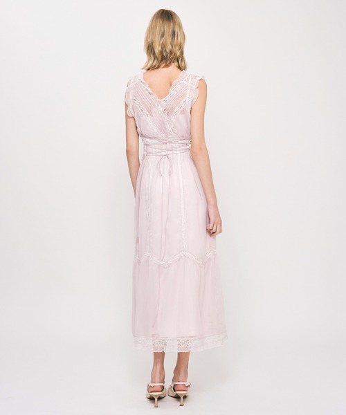 ME COUTURE（ミークチュール）の「レースMIXバリエドレス（ワンピース・レディース・アイボリー/ベビーピンク・00/FREE）」の7枚目の写真