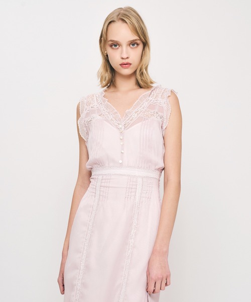 ME COUTURE（ミークチュール）の「レースMIXバリエドレス（ワンピース・レディース・アイボリー/ベビーピンク・00/FREE）」の11枚目の写真