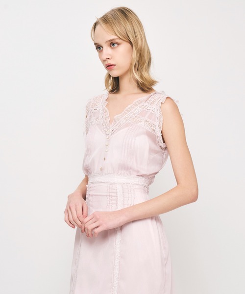 ME COUTURE（ミークチュール）の「レースMIXバリエドレス（ワンピース・レディース・アイボリー/ベビーピンク・00/FREE）」の12枚目の写真