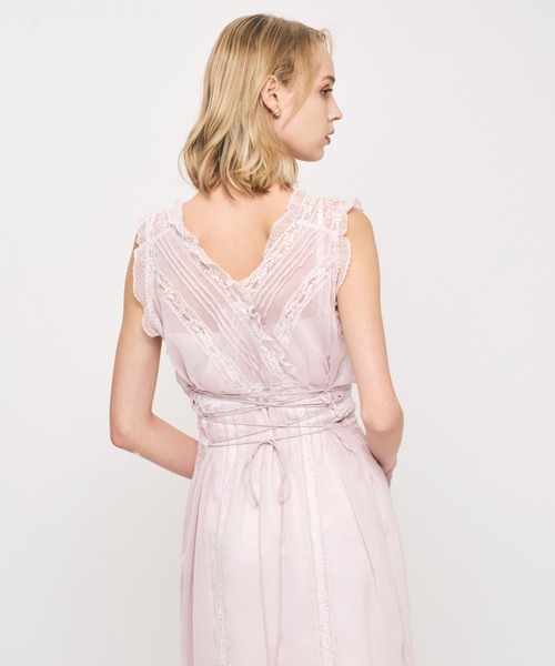 ME COUTURE（ミークチュール）の「レースMIXバリエドレス（ワンピース・レディース・アイボリー/ベビーピンク・00/FREE）」の13枚目の写真