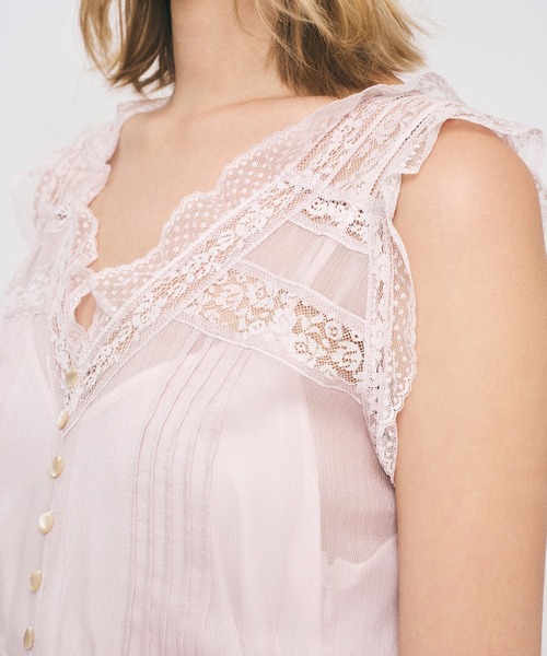 ME COUTURE（ミークチュール）の「レースMIXバリエドレス（ワンピース・レディース・アイボリー/ベビーピンク・00/FREE）」の15枚目の写真