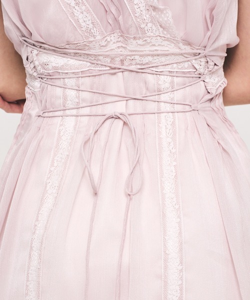 ME COUTURE（ミークチュール）の「レースMIXバリエドレス（ワンピース・レディース・アイボリー/ベビーピンク・00/FREE）」の17枚目の写真